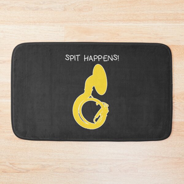 Item preview, Sousaphone - SPIT HAPPENS - Funny Sousaphone Gift, marching band, brass band designed and sold by HEJAshirts.