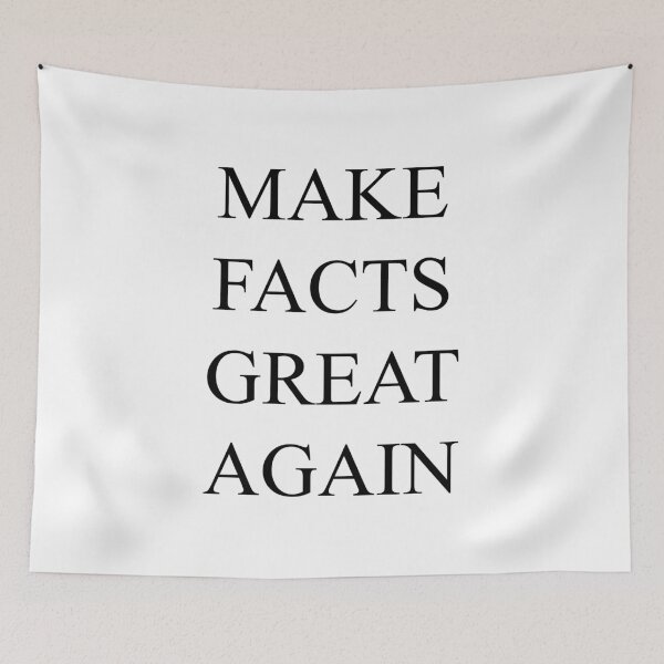 Item preview, Make Facts Great Again (Black) designed and sold by TheLastStand.
