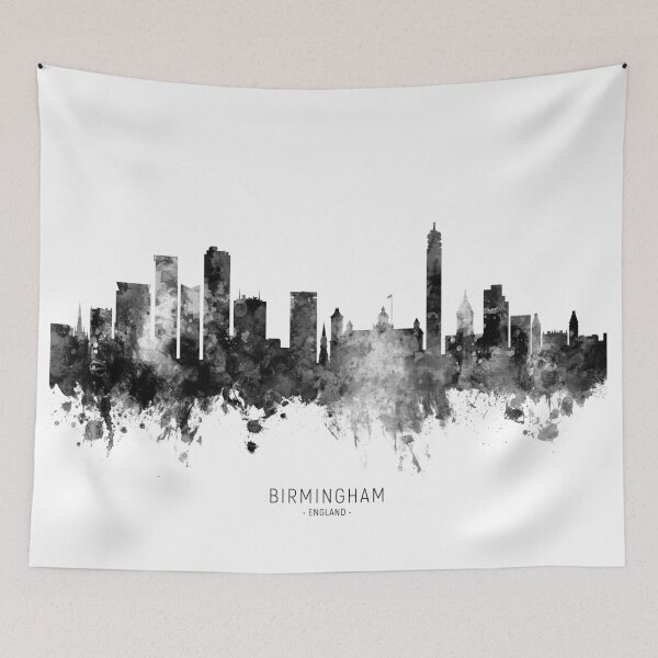 Item preview, Birmingham England Skyline designed and sold by ArtPrints.