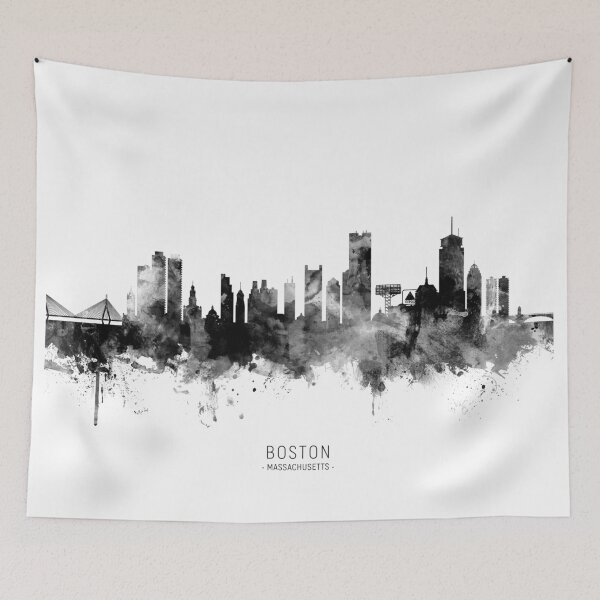 Item preview, Boston Massachusetts Skyline designed and sold by ArtPrints.