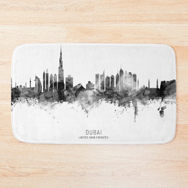 Aperçu de l'œuvre Dubai Skyline créée et vendue par ArtPrints.