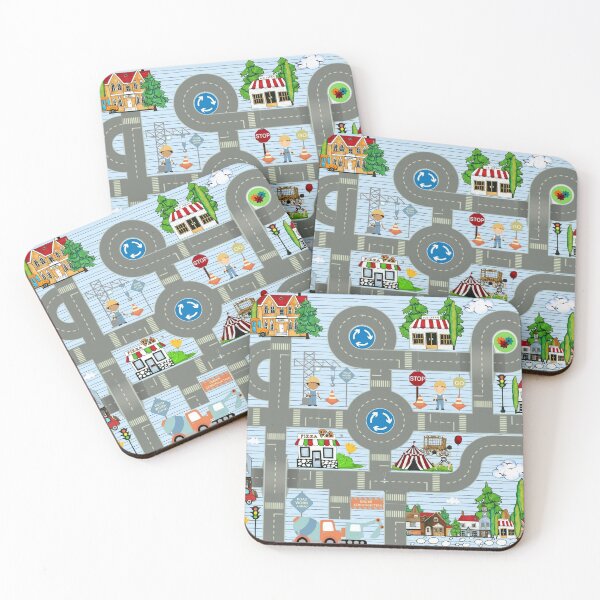 Item preview, Kids Happy Town designed and sold by FloramoonArt.