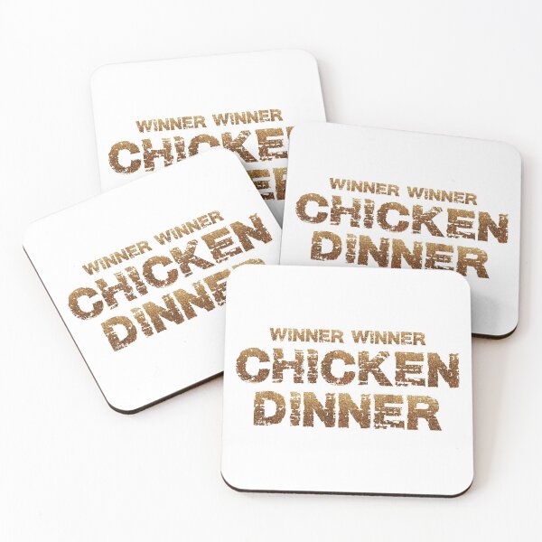 Item preview, Winner Winner Chicken Dinner designed and sold by NERDDZ.