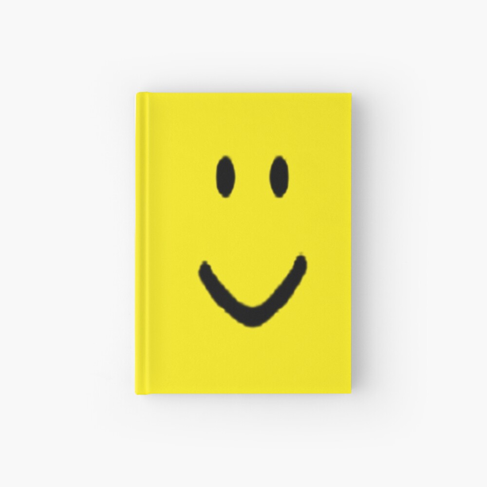 Roblox Halloween Noob Face Costume Smiley Positive Gift Spiral Notebook By Smoothnoob Redbubble - real life roblox costumes for halloween