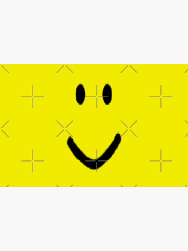 Roblox Halloween Noob Face Costume Smiley Positive Gift Laptop Skin By Smoothnoob Redbubble - noob face decal roblox