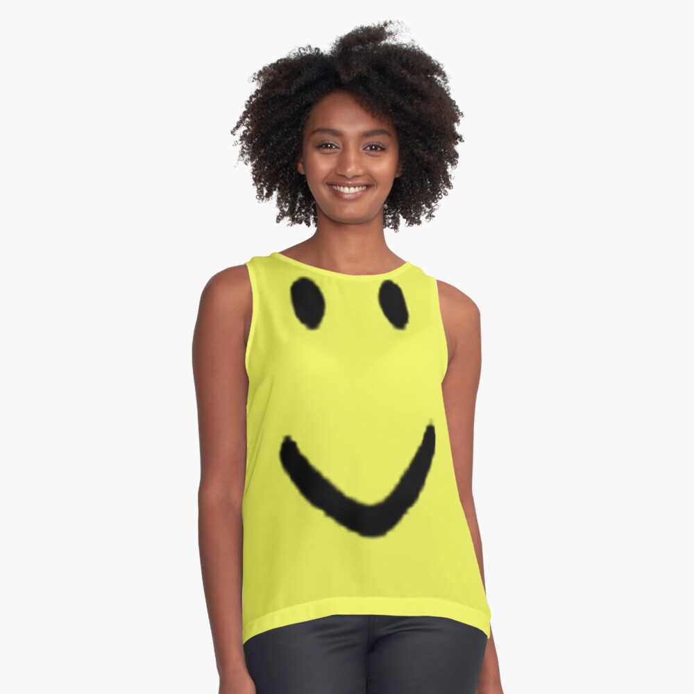 Roblox Halloween Noob Face Costume Smiley Positive Gift A Line Dress By Smoothnoob Redbubble - roblox halloween noob face costume