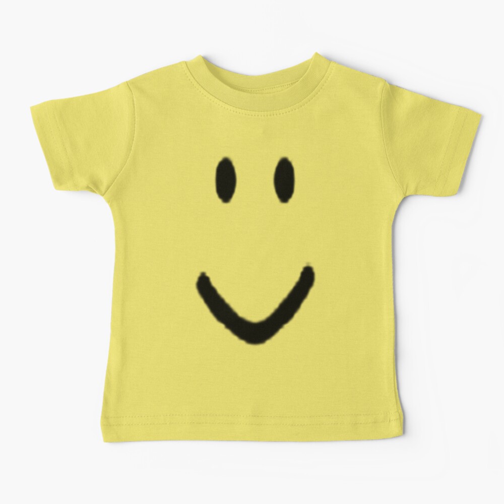 Roblox Halloween Noob Face Costume Baby T Shirt By Smoothnoob