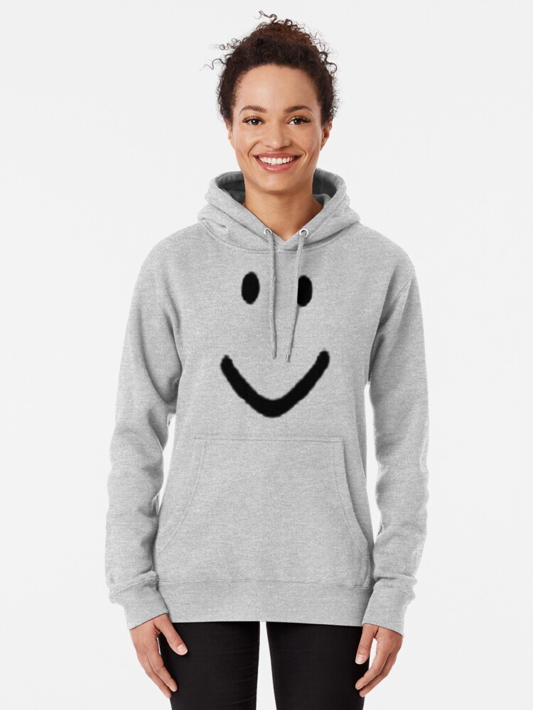 Roblox Halloween Noob Face Costume Smiley Positive Gift Pullover Hoodie By Smoothnoob Redbubble - wearing a noob costume in roblox