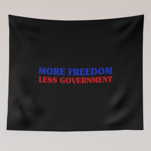 Item preview, More Freedom, Less Government designed and sold by TheLastStand.