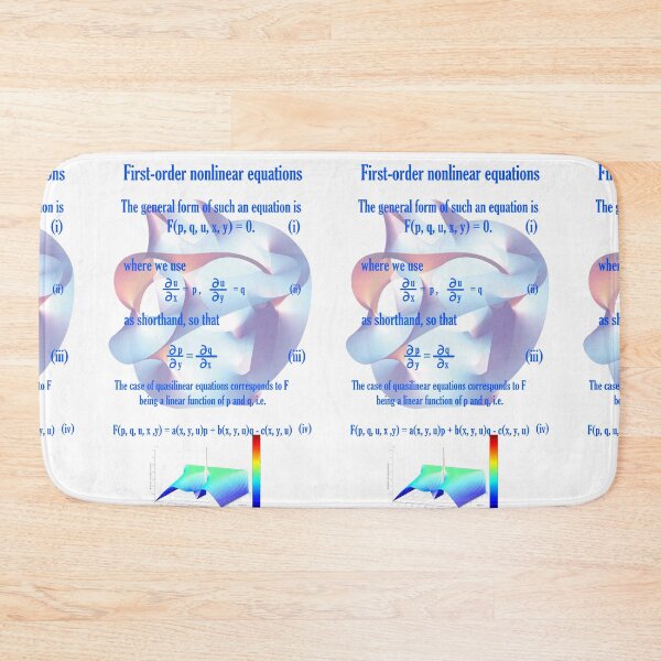 Item preview, First Order Non Linear Equation designed and sold by Red bubble Artist.