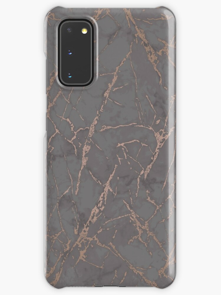Rose Gold Marble Old Vintage Pinkish Gray With Bronze Veins