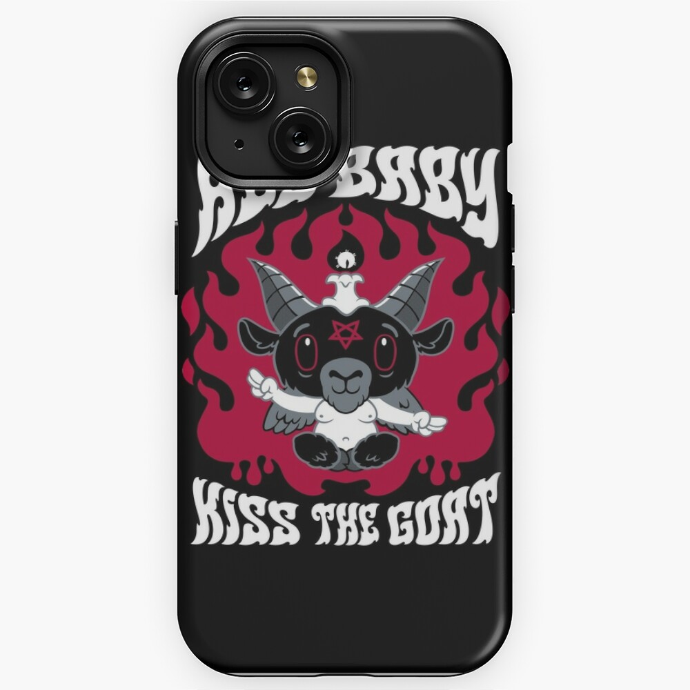 Goth Cute Baphomet Wireless Charger Cell Phone Charger Satanic Gothic gifts