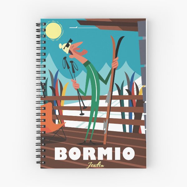 Item preview, Bormio ski poster designed and sold by Gary Godel.