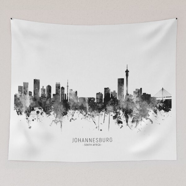 Item preview, Johannesburg South Africa Skyline designed and sold by ArtPrints.