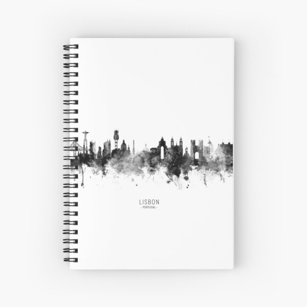 Aperçu de l'œuvre Lisbon Portugal Skyline créée et vendue par ArtPrints.
