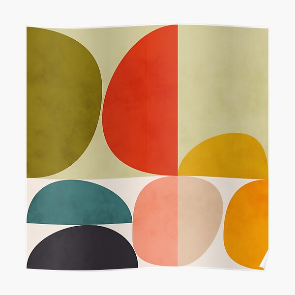 mid century 3 Poster