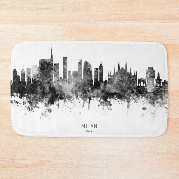 Item preview, Milan Italy Skyline designed and sold by ArtPrints.