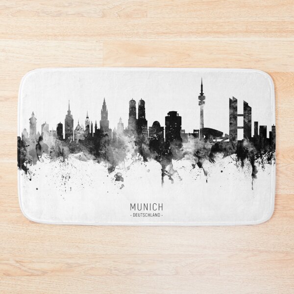 Item preview, Munich Germany Skyline designed and sold by ArtPrints.