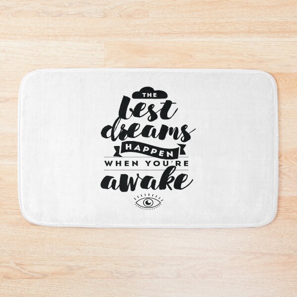 Item preview, The Best Dreams Happen When You Are Awake Inspirational Quotes designed and sold by ProjectX23.