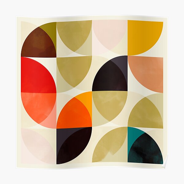 mid century 4 Poster