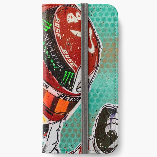 Lewis Hamilton 2019 F1 graffiti painting by DRAutoArt - No.2 iPhone Wallet