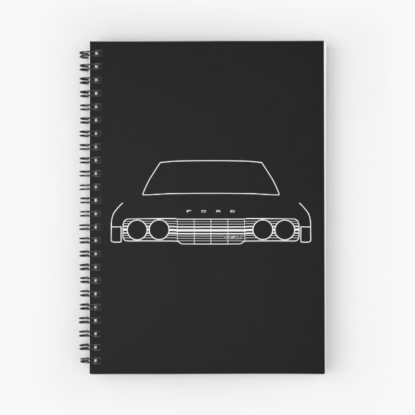 Item preview, 1970s Ford Cortina Mk3 outline graphic (white) designed and sold by soitwouldseem.
