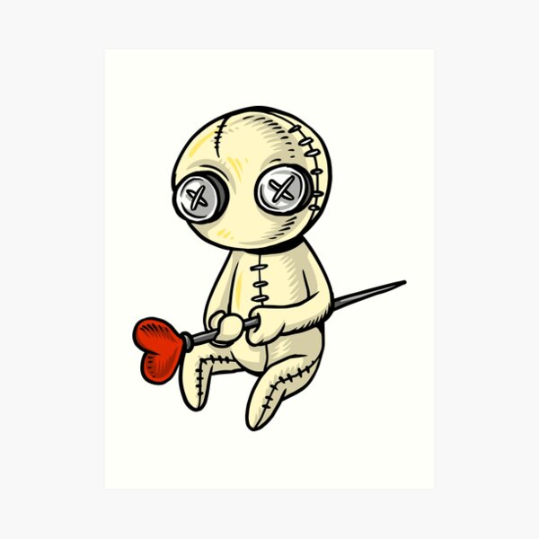 Voodoo Doll Art Prints Redbubble