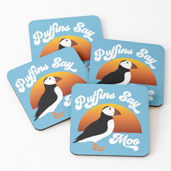 Item preview, Puffins Say Moo Funny designed and sold by Neadski.