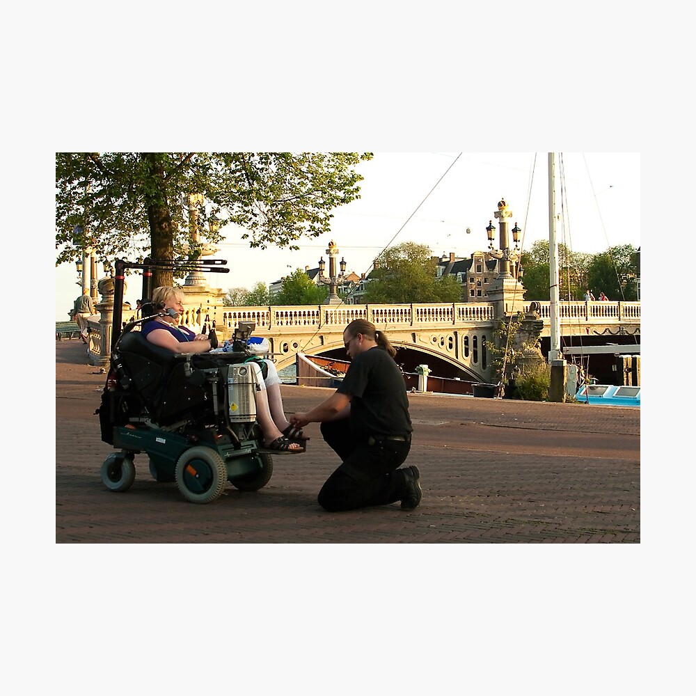 About real compassion and care Photographic Print