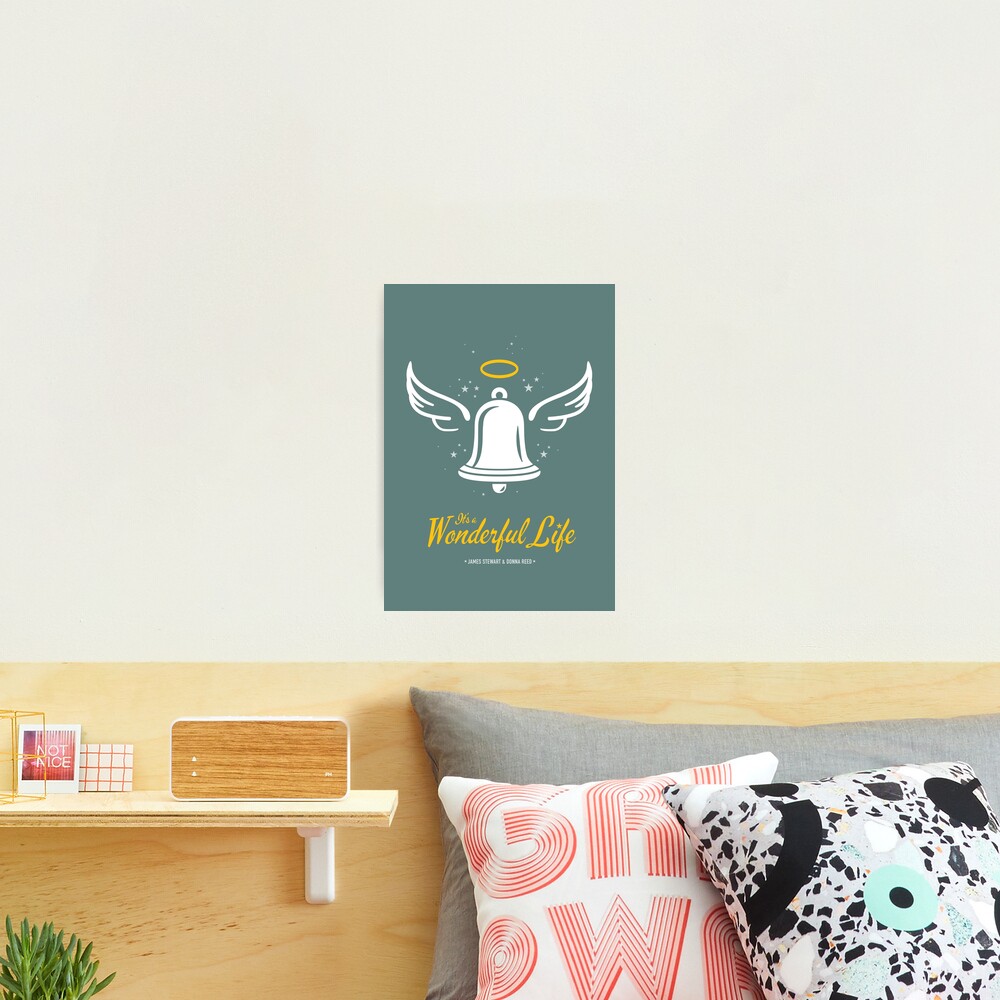 It's a Wonderful Life - Alternative Movie Poster Photographic Print