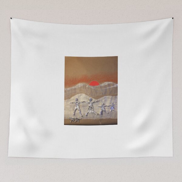 Item preview, Silver people on the shoreline II designed and sold by stevephillips.