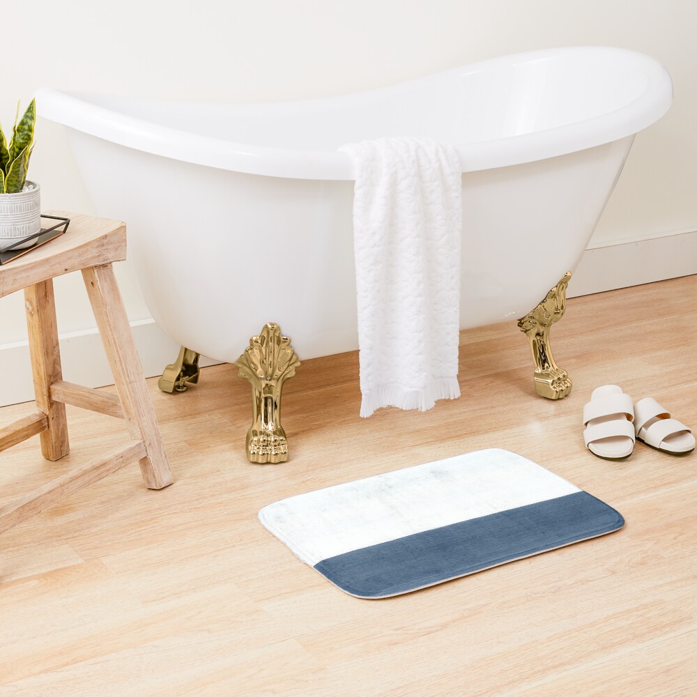 Ocean Watercolor Painting | No. 1 Bath Mat