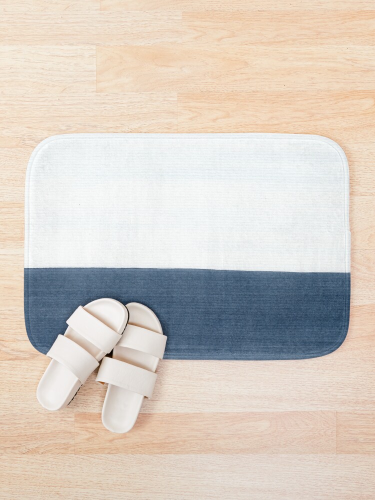 Alternate view of Ocean Watercolor Painting | No. 1 Bath Mat