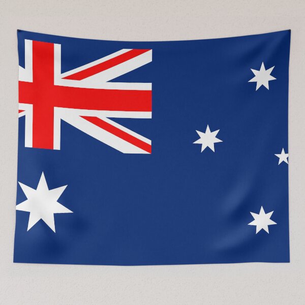 Item preview, Australian Flag designed and sold by Diabolical.
