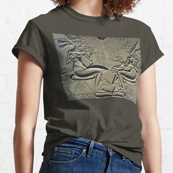 Akhenaten, Nefertiti and their children, Egypt, Egyptian. Classic T-Shirt