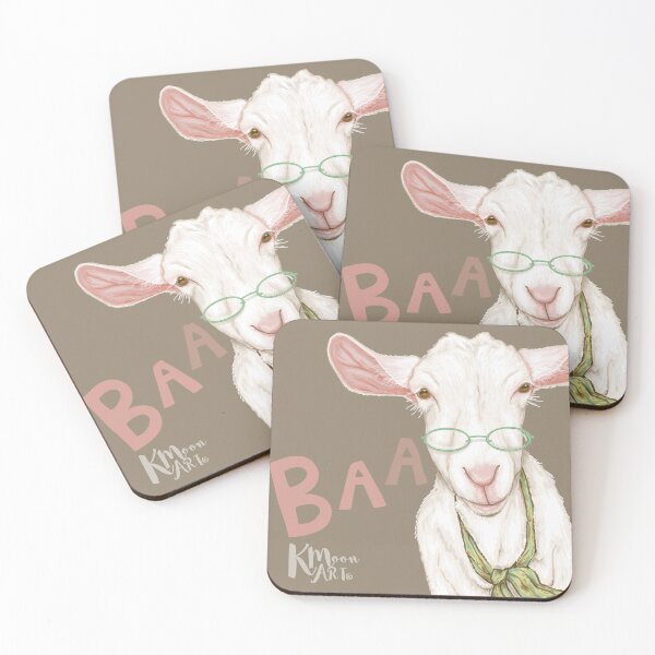 Item preview, Baa Baa Goat (Beige) designed and sold by kmoonart.
