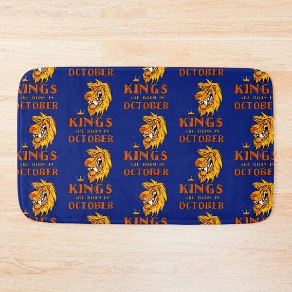 Item preview, Kings Are Born In October Men Birthday - October B-Day designed and sold by WG-Factory.