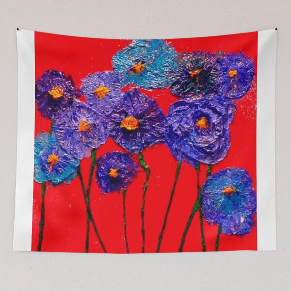 Item preview, Poppies on Red designed and sold by Stella9.