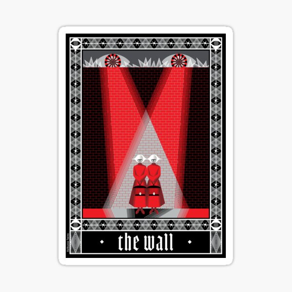 The Wall poster by ©2018 Balbusso Twins Sticker