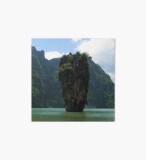 James Bond Island (Man with the Golden Gun !) Art Board