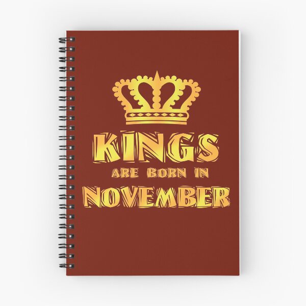 Item preview, November Man Kings Are Born In November Men Birthday designed and sold by WG-Factory.