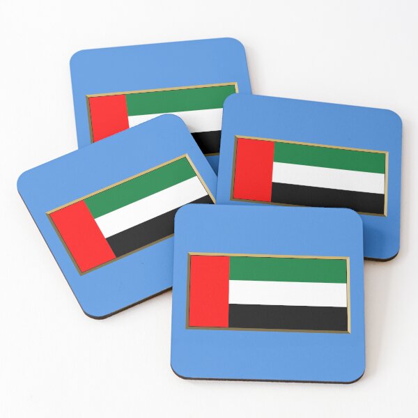 Item preview, United Arab Emirates Flag Stickers, Masks, Gifts & Products (GF) designed and sold by mpodger.