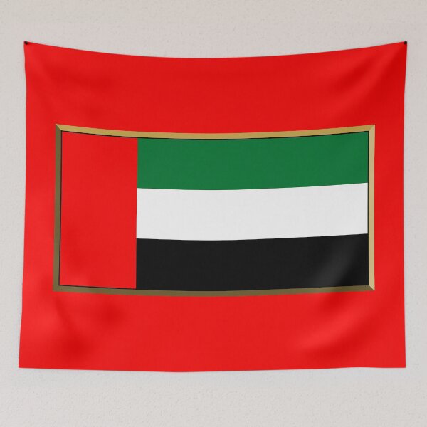 Item preview, United Arab Emirates Flag Stickers, Masks, Gifts & Products (GF) designed and sold by mpodger.