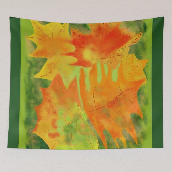 Item preview, Colorful Fall Leaves designed and sold by Annette Marionneaux Stevenson.