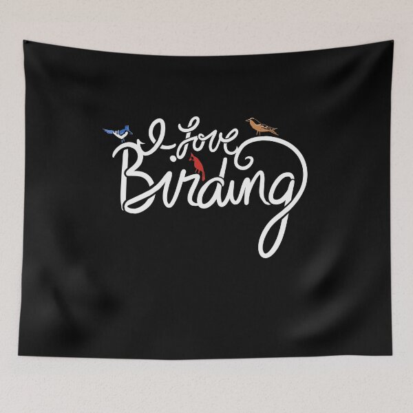 Item preview, I love birding designed and sold by FrictionMaxxing.
