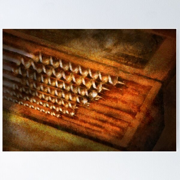 Item preview, Carpenter - Auger bits  designed and sold by Mike Savad Photography.