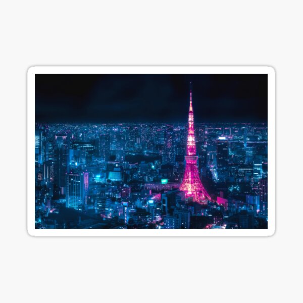 Tokyo Tower Sticker
