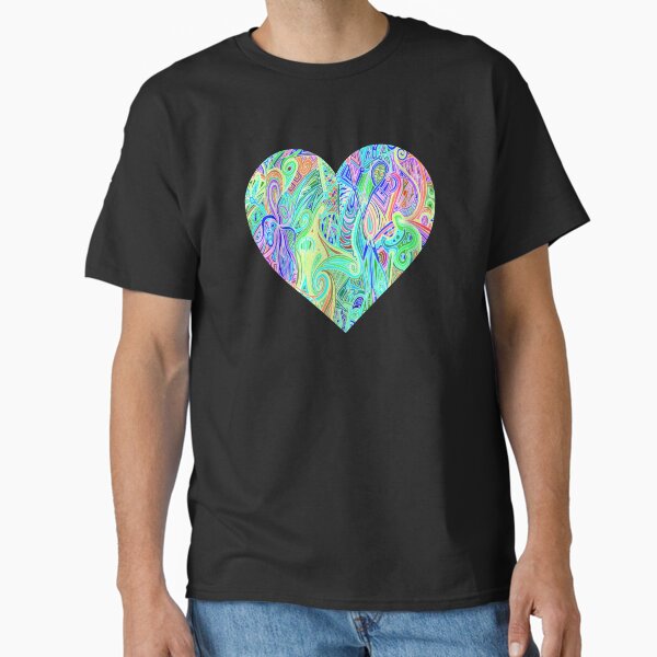 Item preview, Extreme Neon Glow Black Light Rave Heart Party designed and sold by willybadu.