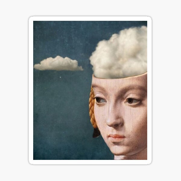 Item preview, THE HEAD IN THE CLOUDS designed and sold by Welderwings.