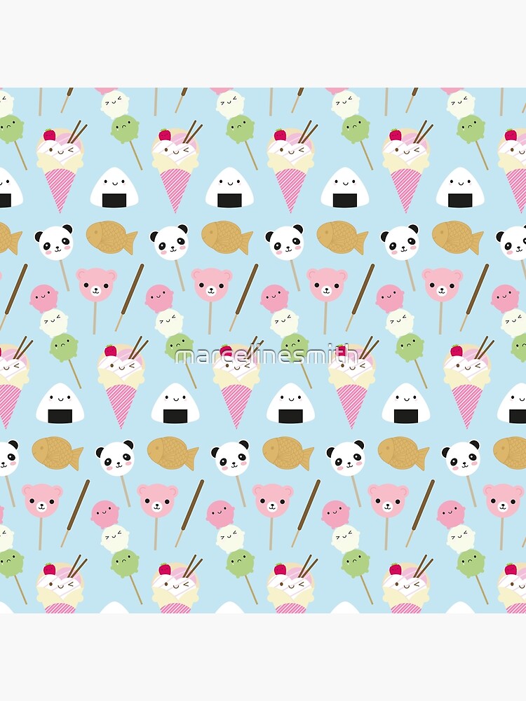 Thumbnail 4 of 4, Pillow, Japanese Kawaii Snacks designed and sold by marcelinesmith.